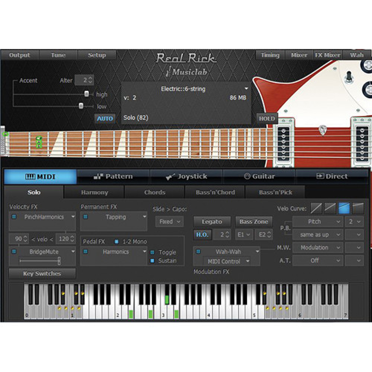 

MusicLab RealRick Rickenbacker Guitar VST/AU Software Plug-In, Download