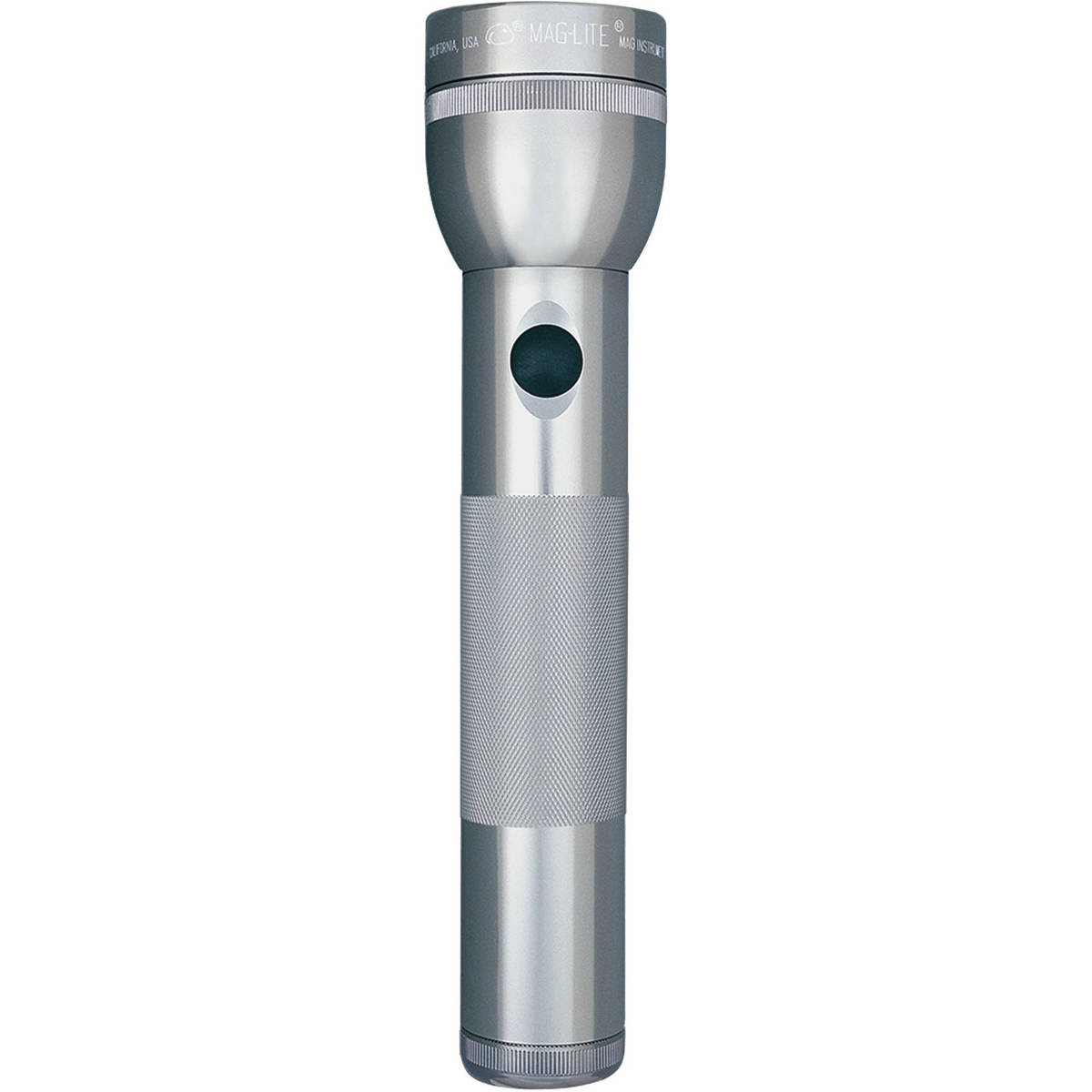 

MagLite Maglite S2D096 White Star Flashlight with 2 D Alkaline Batteries, Pewter