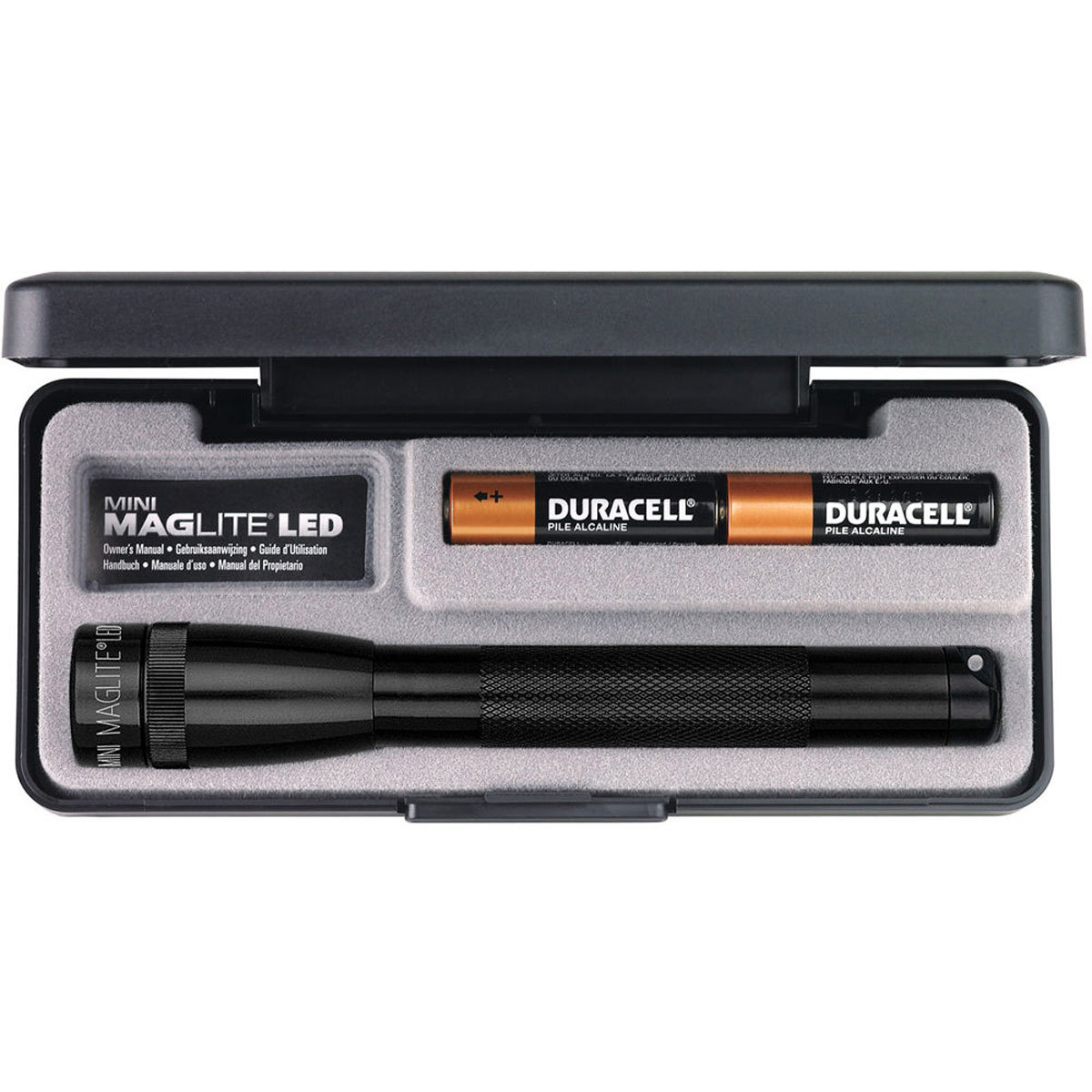 

MagLite Mini MagLite 2-Cell AA LED Flashlight, Presentation Box, Black