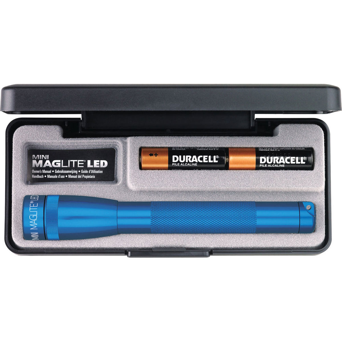 

MagLite Mini MagLite 2-Cell AA LED Flashlight, Presentation Box, Blue