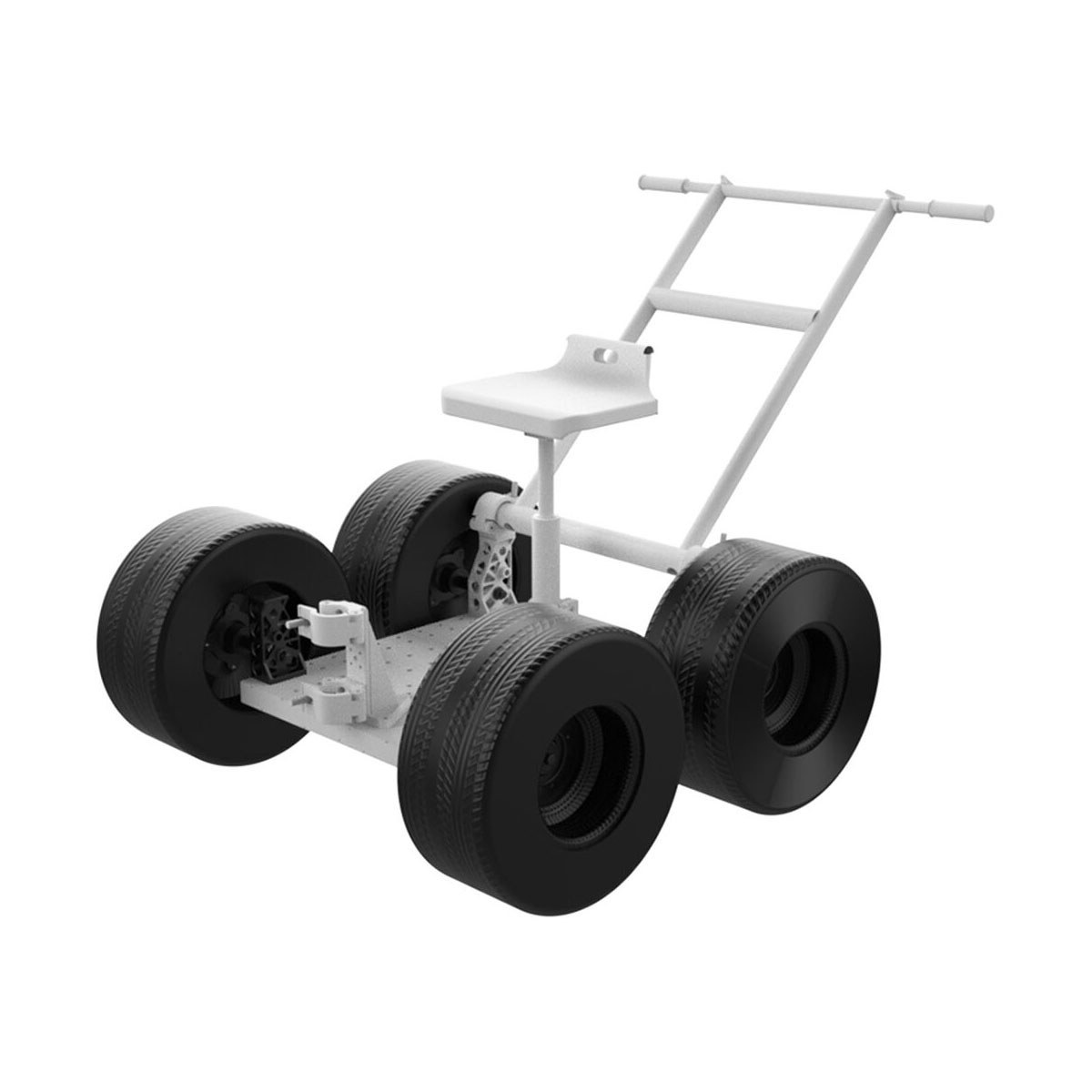 

MOVMAX Sand Wheel Set for All-Terrain Rickshaw, Black