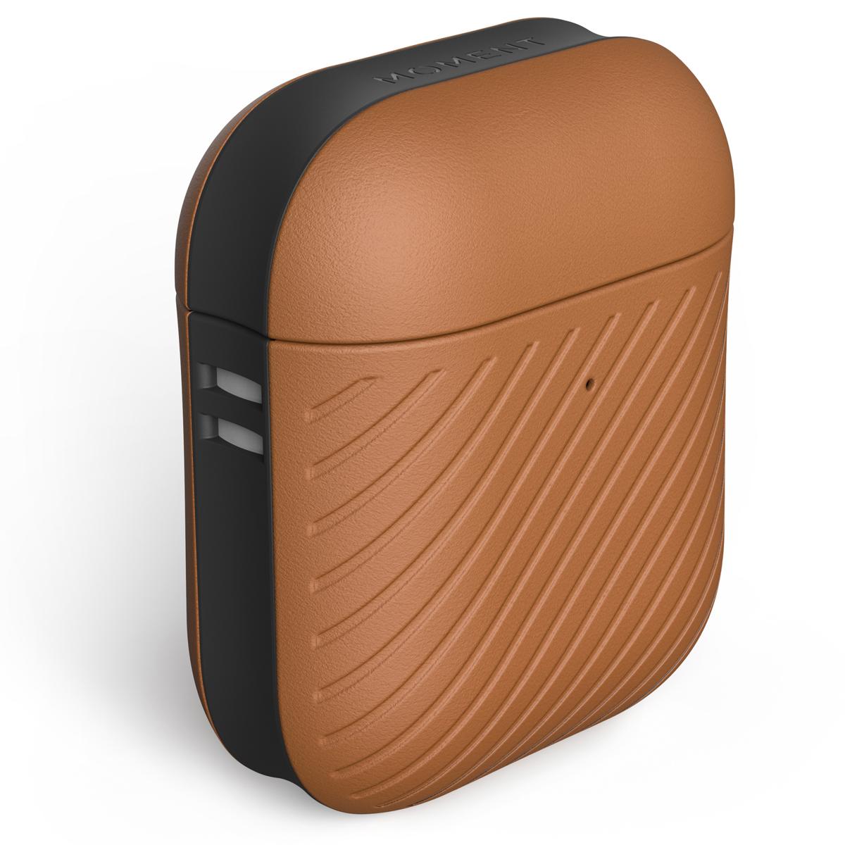 

Moment Leather Case for Apple AirPods 1 & 2, Antique Cognac