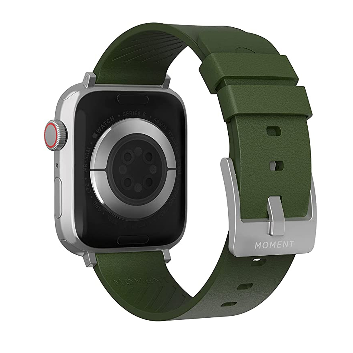 

Moment EveryDay Leather Strap for Apple Watch 42/44/45mm, Olive Green