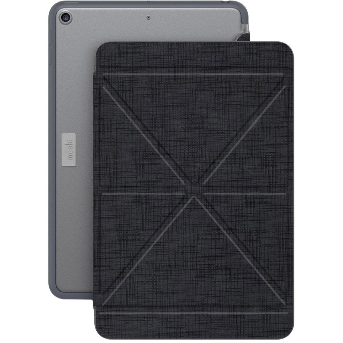 Moshi VersaCover Case with Folding Cover for iPad Mini 5th Gen, Metro Black -  99MO064002