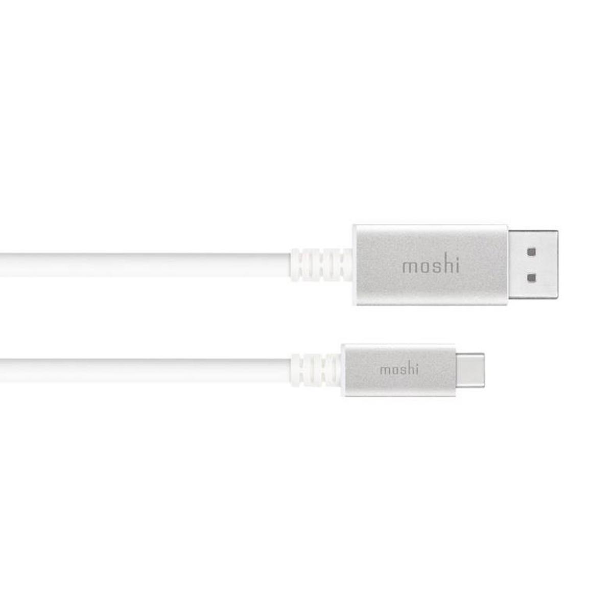 

Moshi USB-C to DisplayPort Cable, White