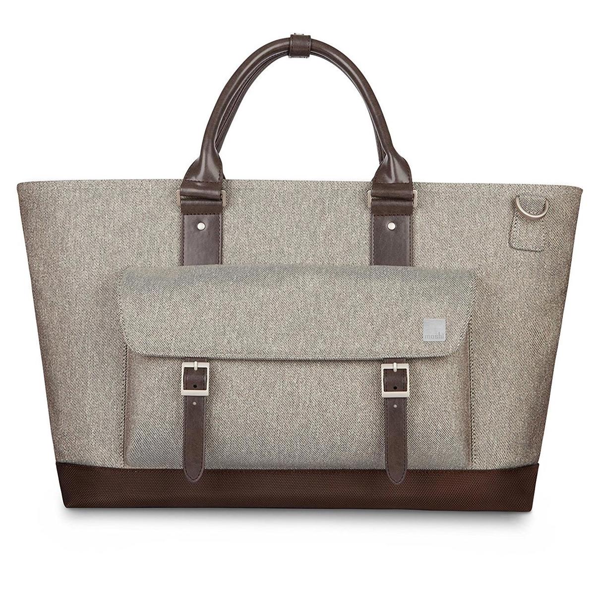 

Moshi Costa 15" Laptop Travel Satchel, Sandstone Beige