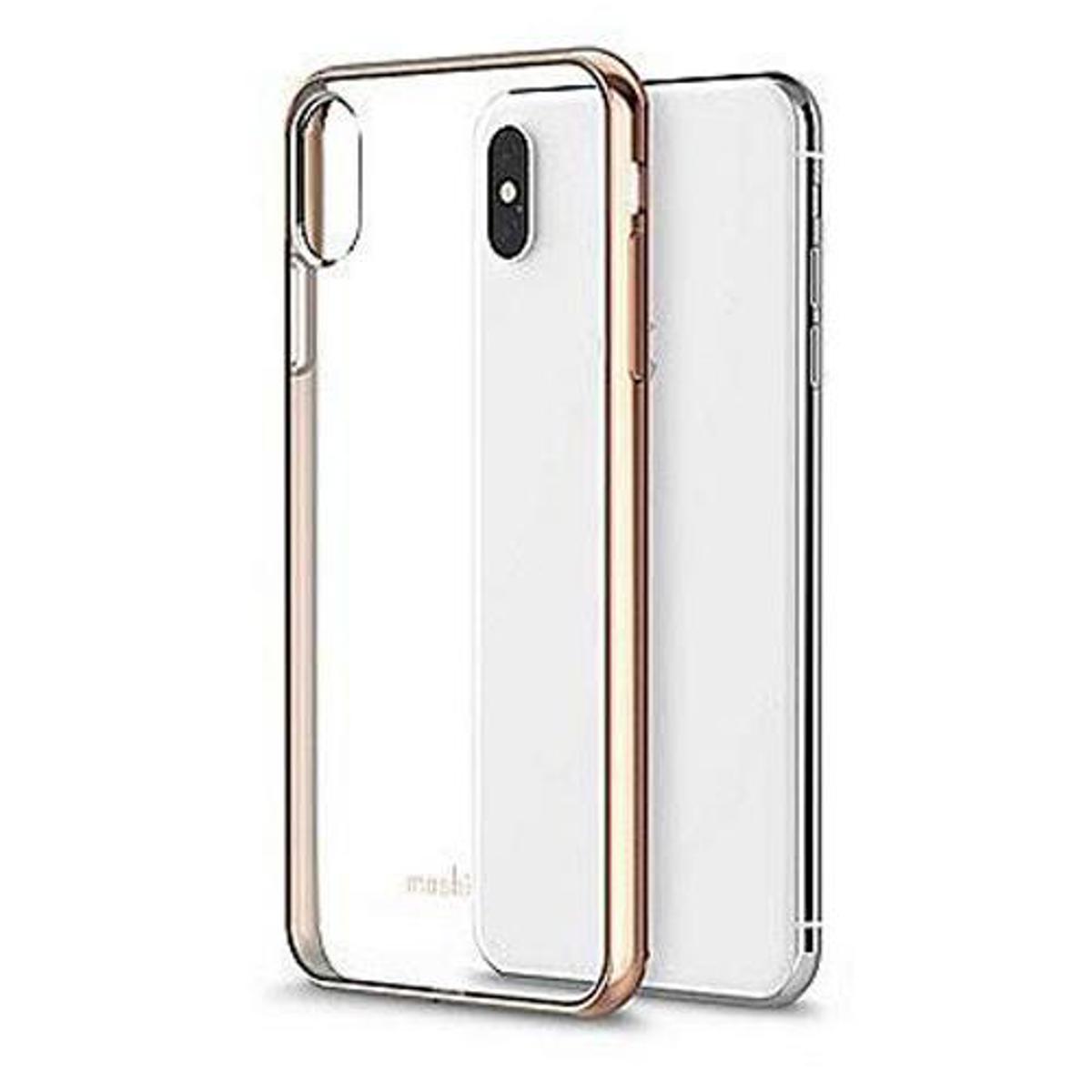 

Moshi Vitros Clear Case for iPhone XS Max, Champagne Gold