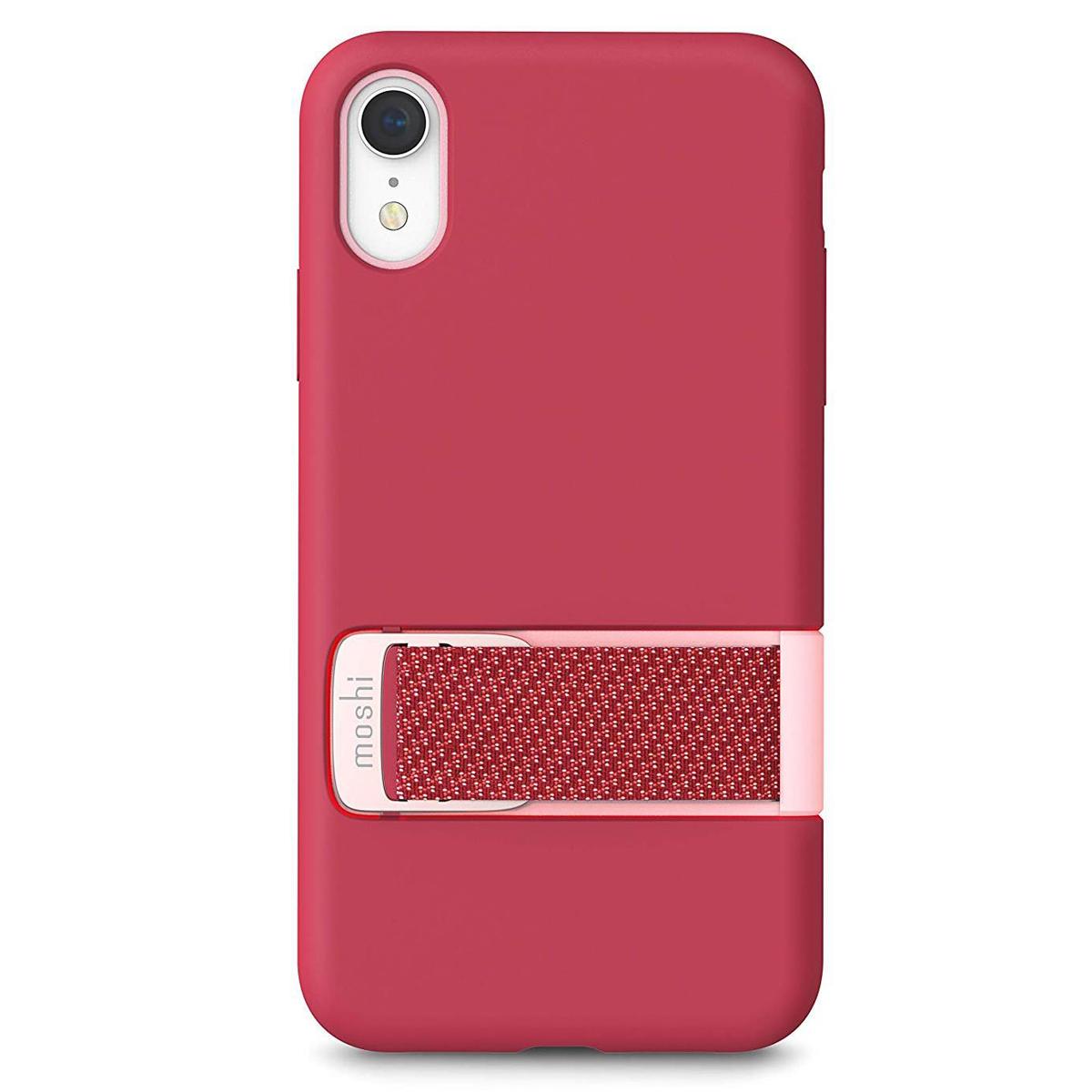 

Moshi Capto Slim Case with MultiStrap for iPhone XR, Raspberry Pink