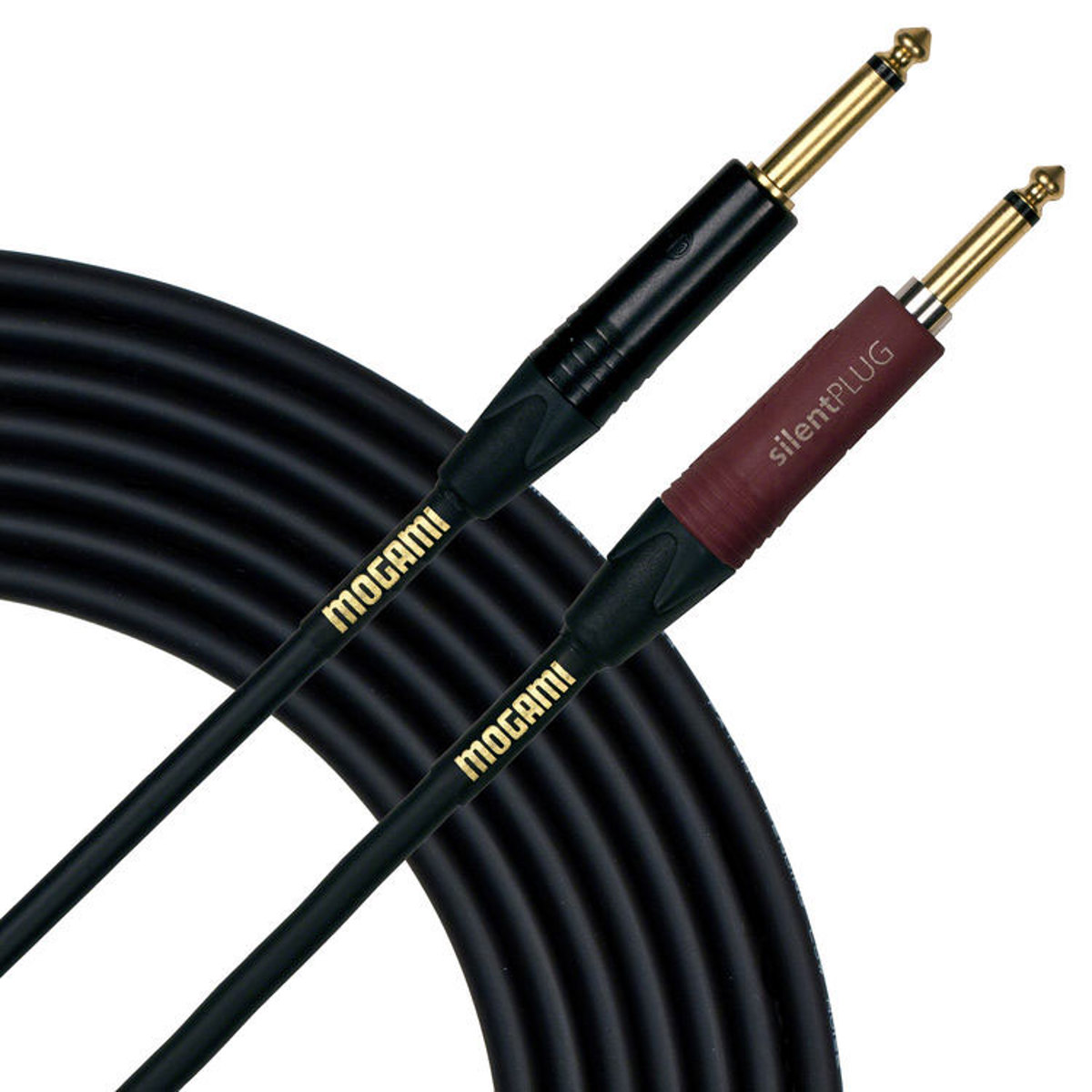 

Mogami S-25 25' Gold Instrument Cable with Neutrik Silent Straight Plug