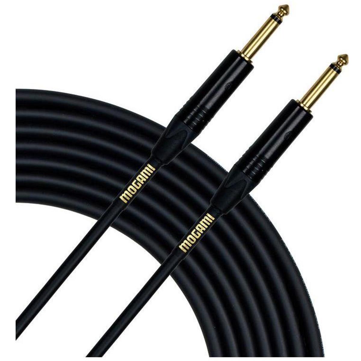 

Mogami Gold 15' 1/4" Male to 1/4" Male Speaker Cable, 14 Gauge