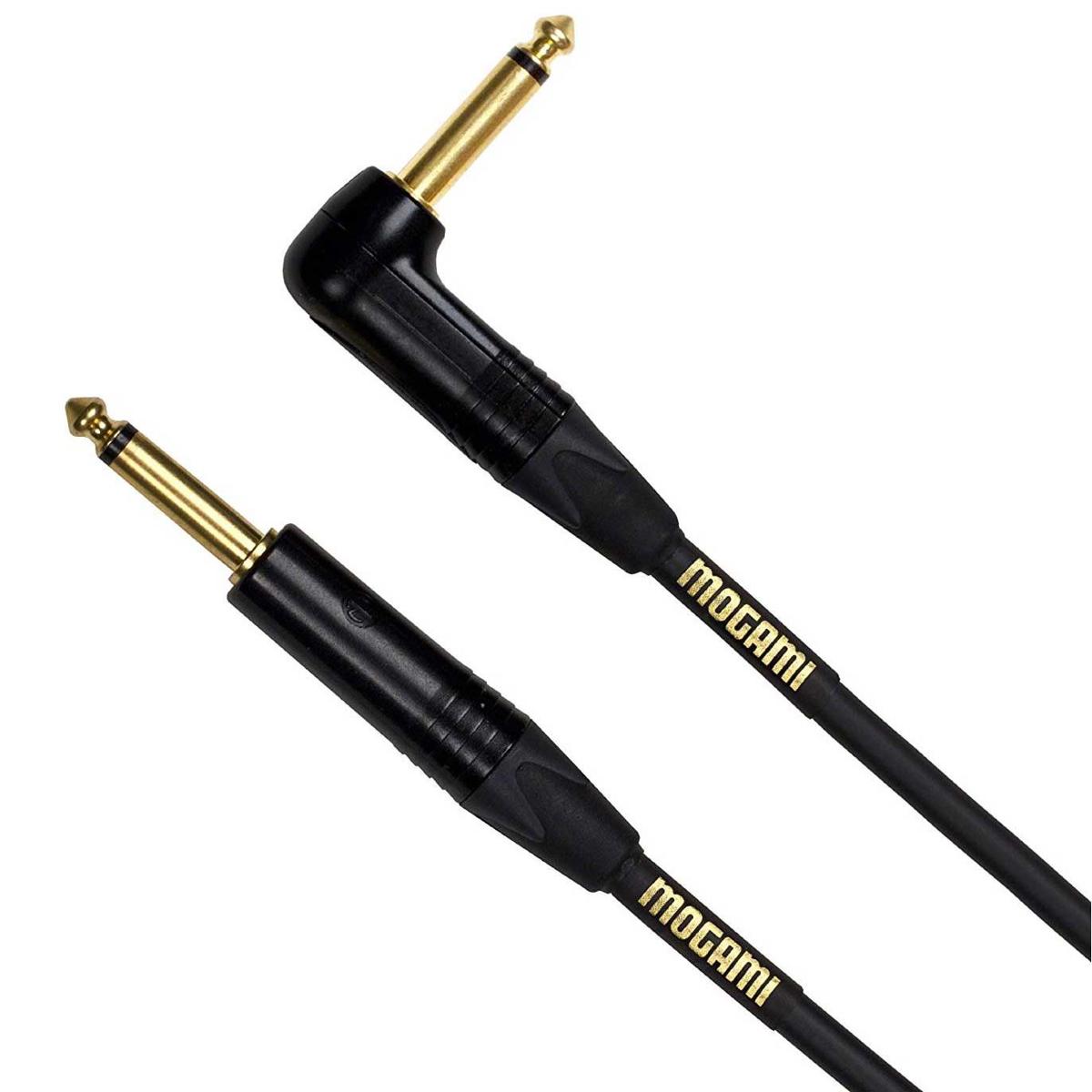 

Mogami 6' Gold 1/4" Dual Right Angle Instrument Cable