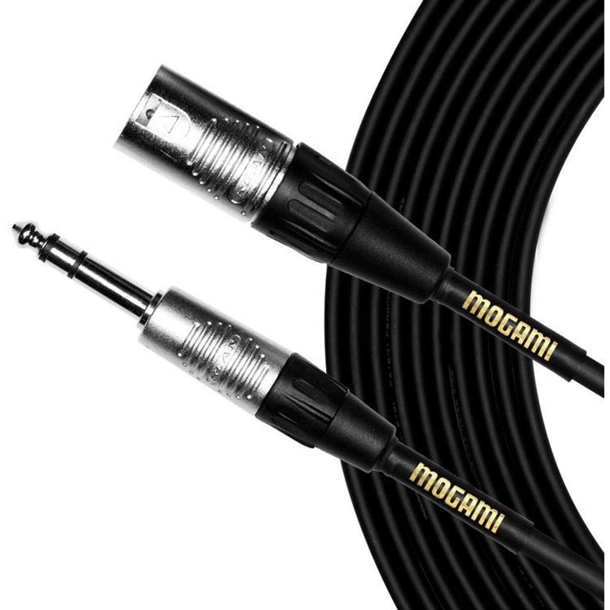 

Mogami CorePlus 10' XLR Male to TRS Male 1/4 Patch Cable, 26 AWG