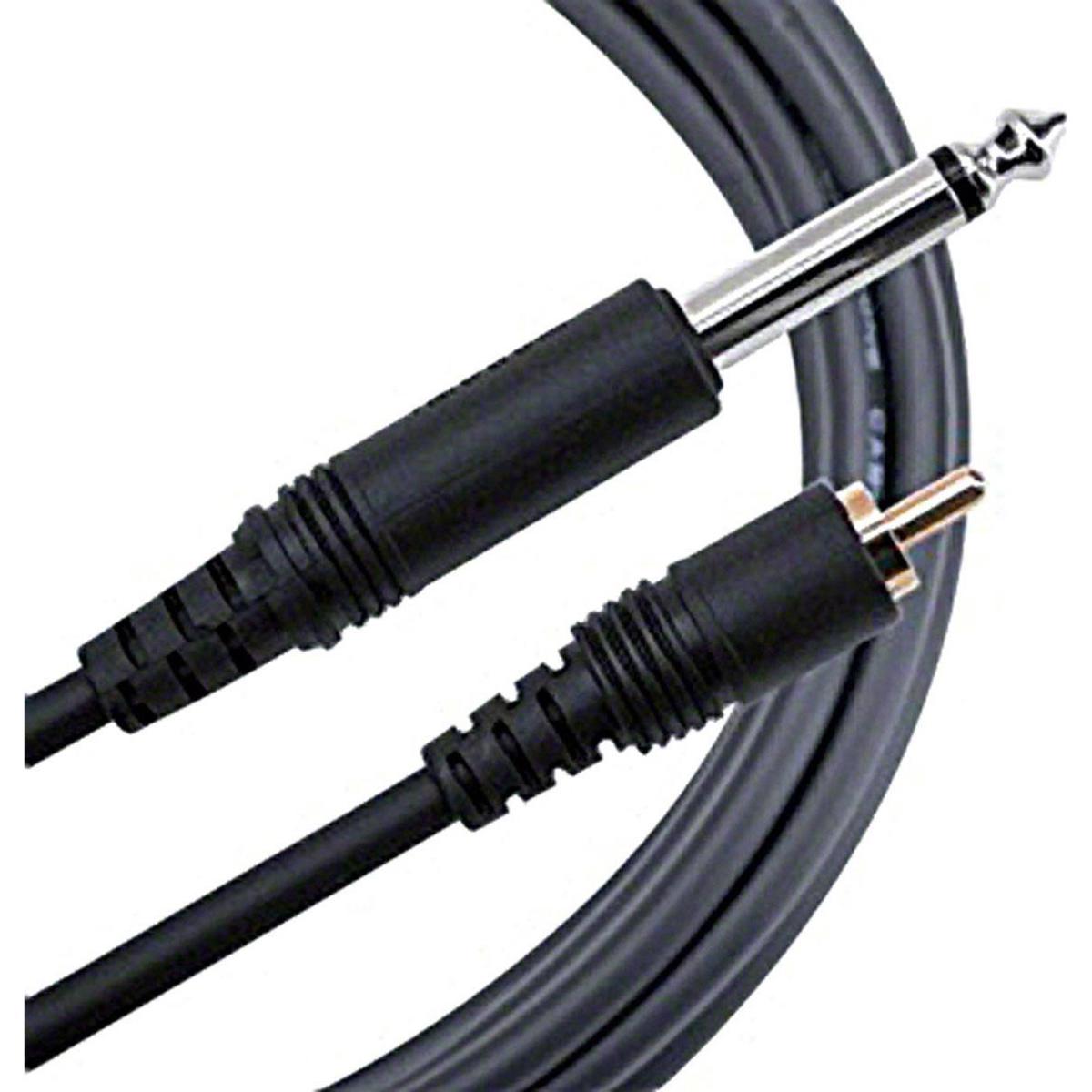 

Mogami MOGAMI Pure Patch 3' Mono 1/4" TS Male Plug to RCA Male Audio/Video Cable