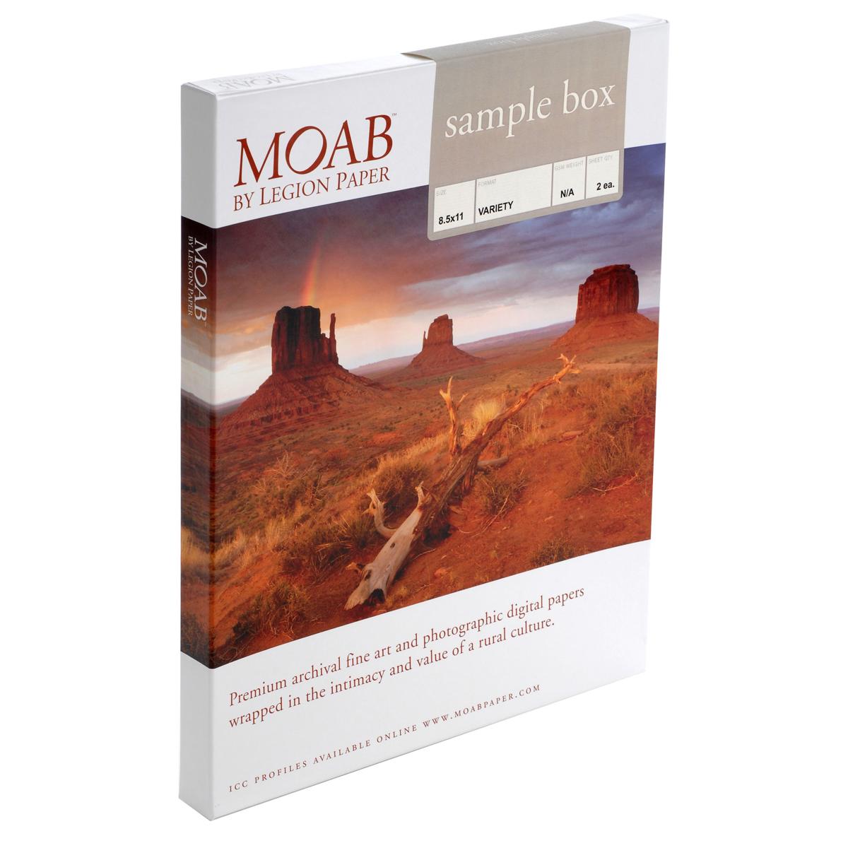 

Moab Luster Paper Sample Pack with Two A4 Size, 8.3" x 11.7", 24 Sheets