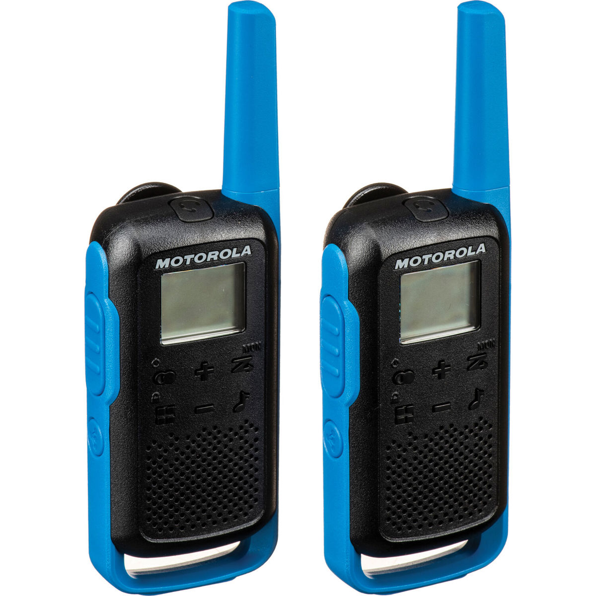 

Motorola Talkabout T270 Rechargeable Two-Way Radio, Blue/Black, 2-Pack