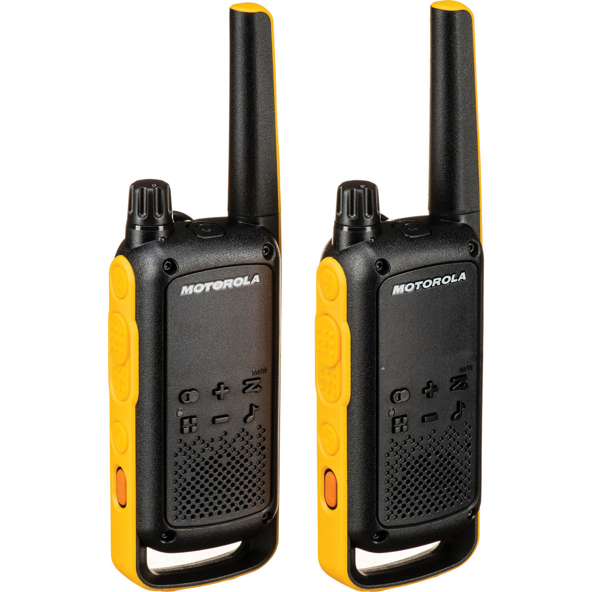 

Motorola Talkabout T472 Rechargeable 2-Way Radio w/Charging Tray, Yellow, 2-Pack