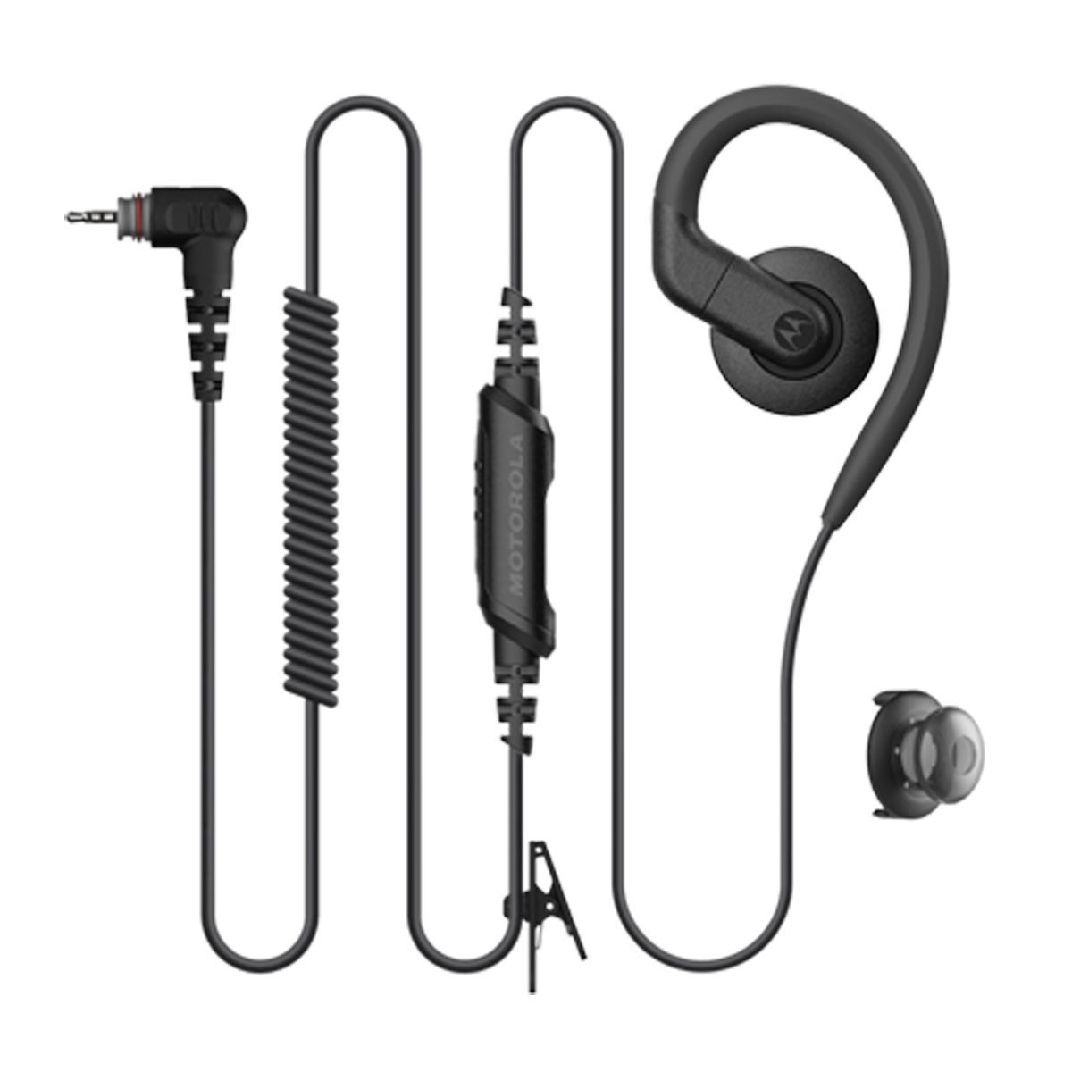 

Motorola Wire Swivel Earpiece with In-Line Microphone for Curve Series Radios
