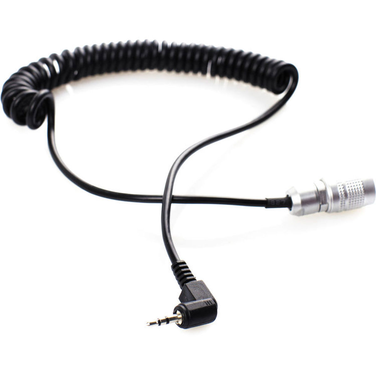 

Movcam 1.6' to 3.9' Coiled VTR Control Cable for Universal Wooden Handgrip