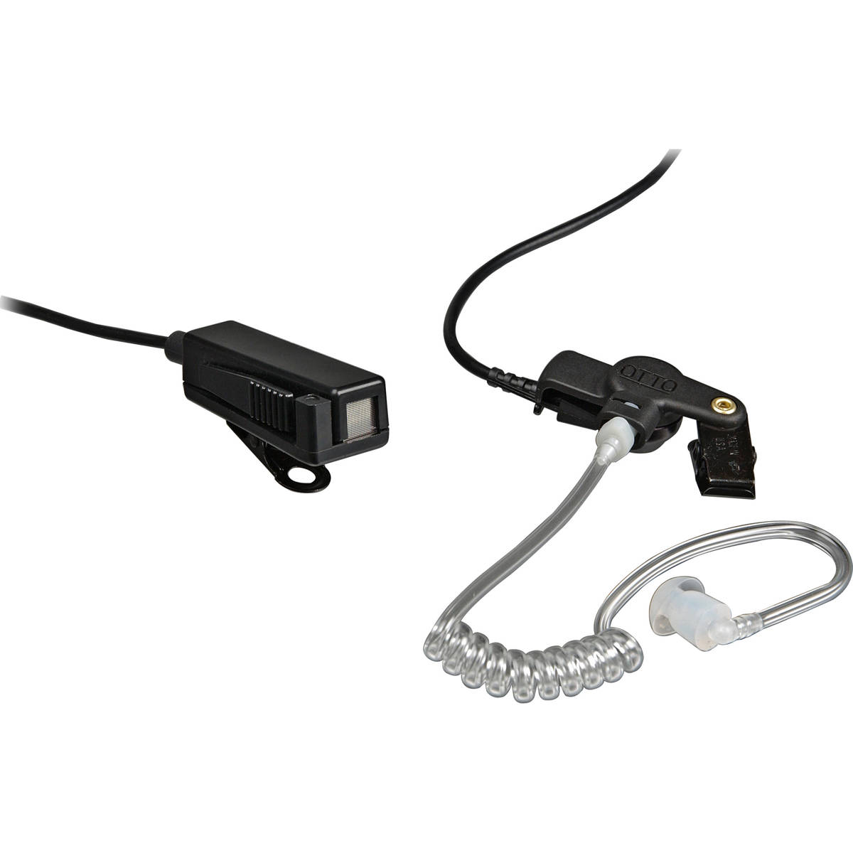 

Motorola V1-10180 2-Wire Surveillance Earpiece with Palm PTT Microphone, Black