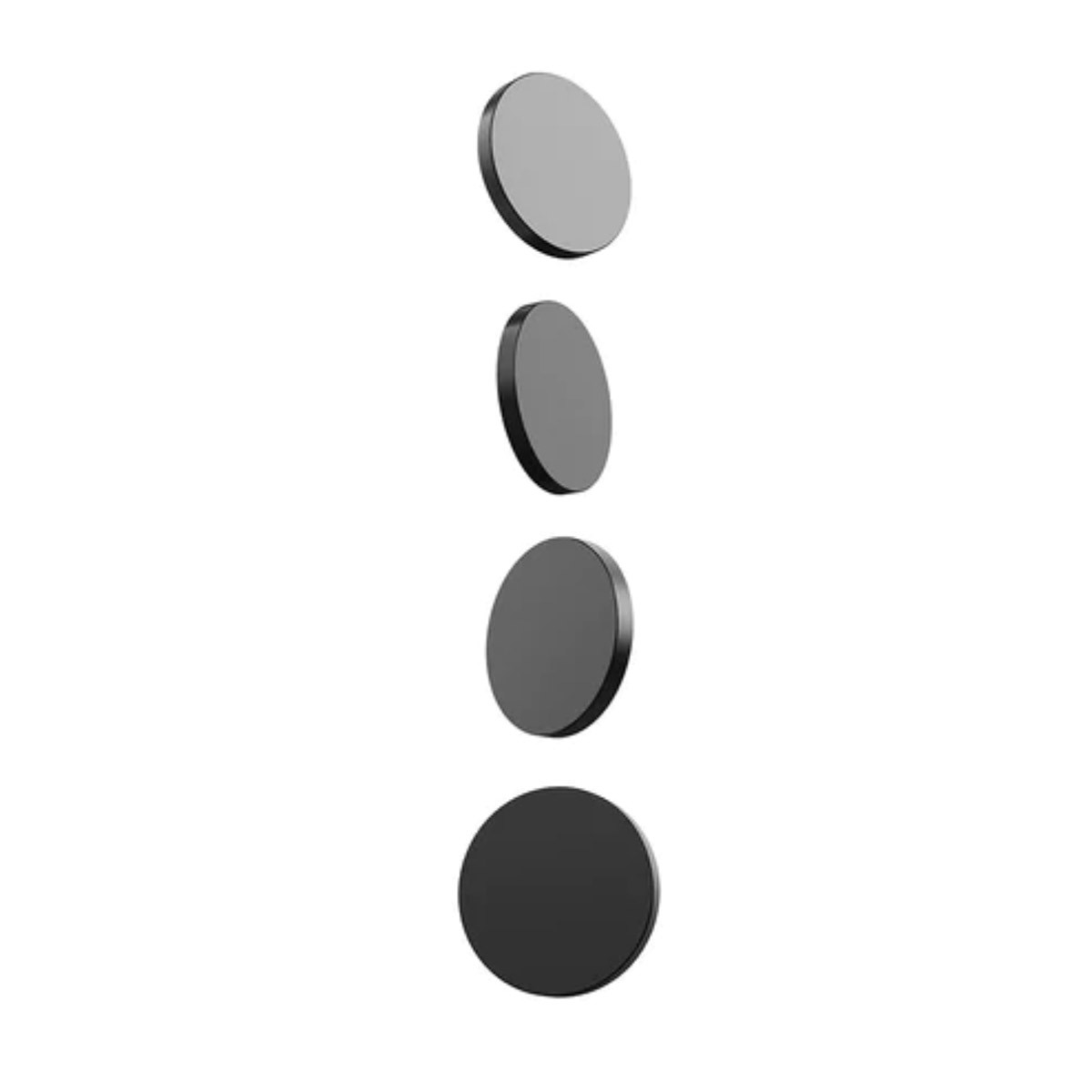 

Mobile Pixels Mounting Laptop Magnets for DUEX and TRIO Series Monitors, Black