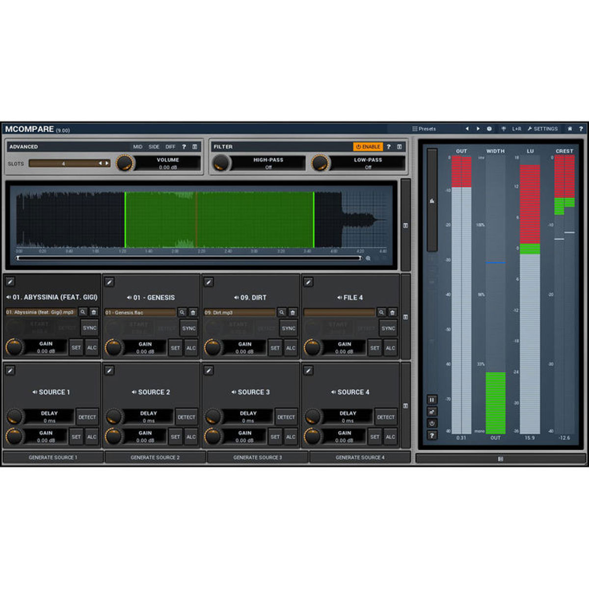 

MeldaProduction MCompare Reference Tool Software Plug-In, Electronic Download