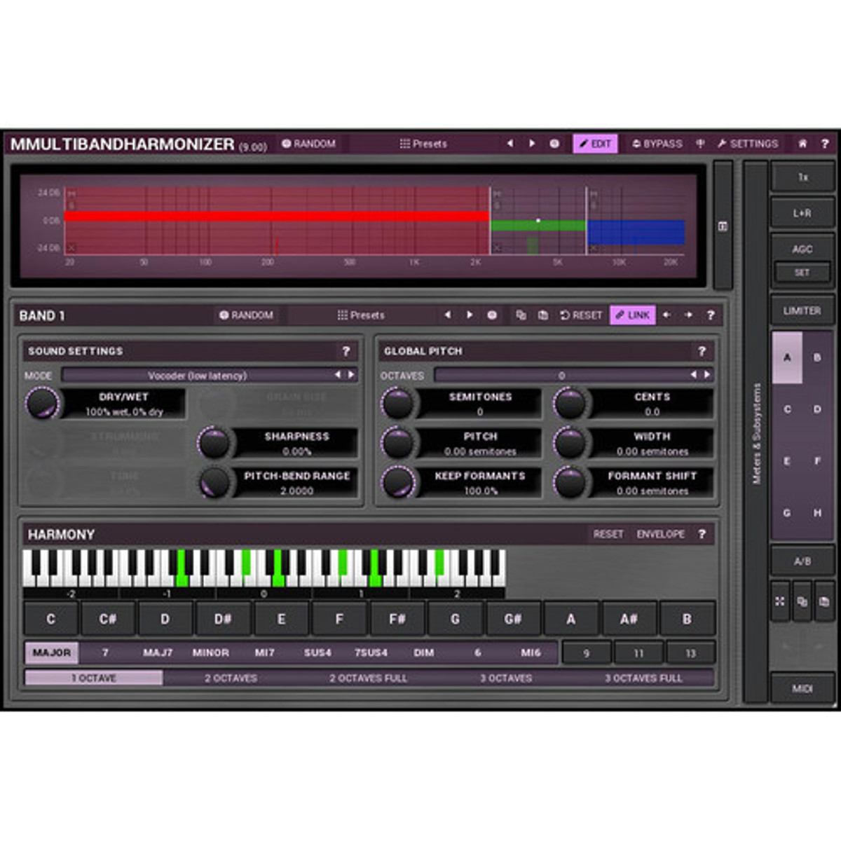 

MeldaProduction MMultiBandHarmonizer Plug-In, Download