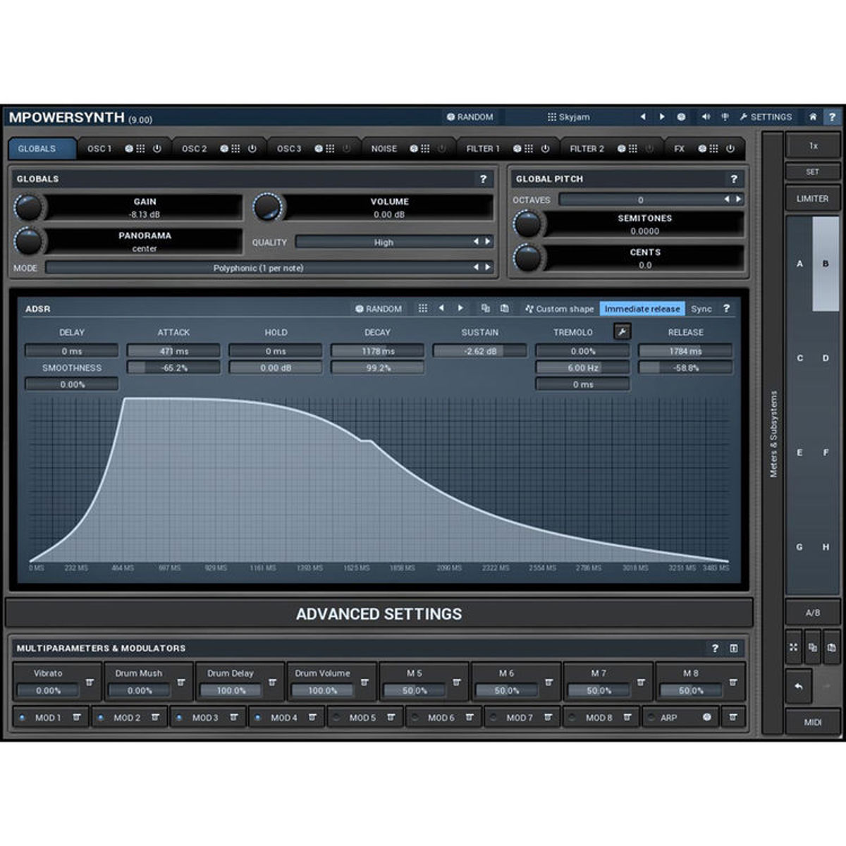 

MeldaProduction MPowerSynth Virtual Synthesizer Software Plug-In, Download