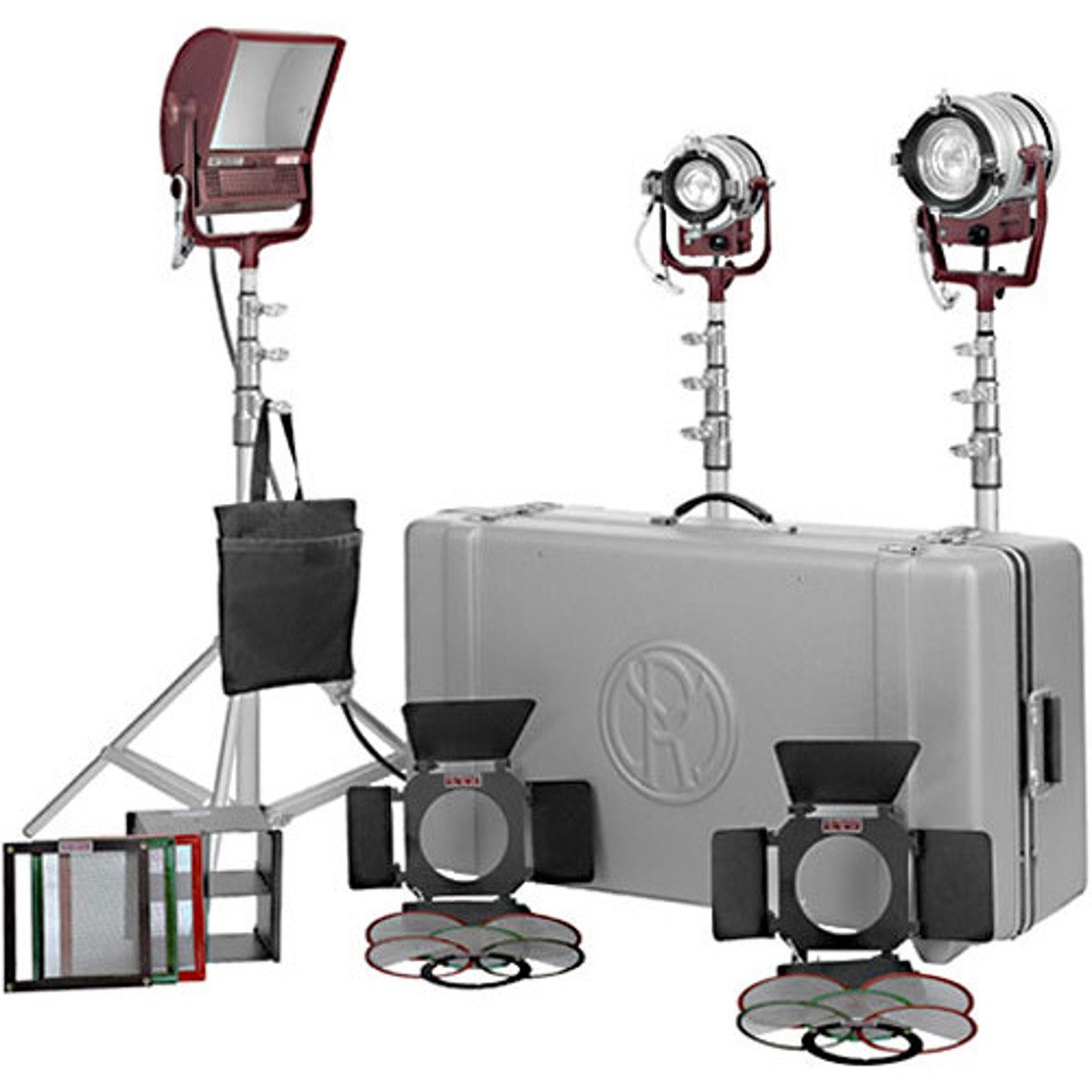 

Mole-Richardson Tweenie-Betweenie-Softlite Combo 3 Light Kit