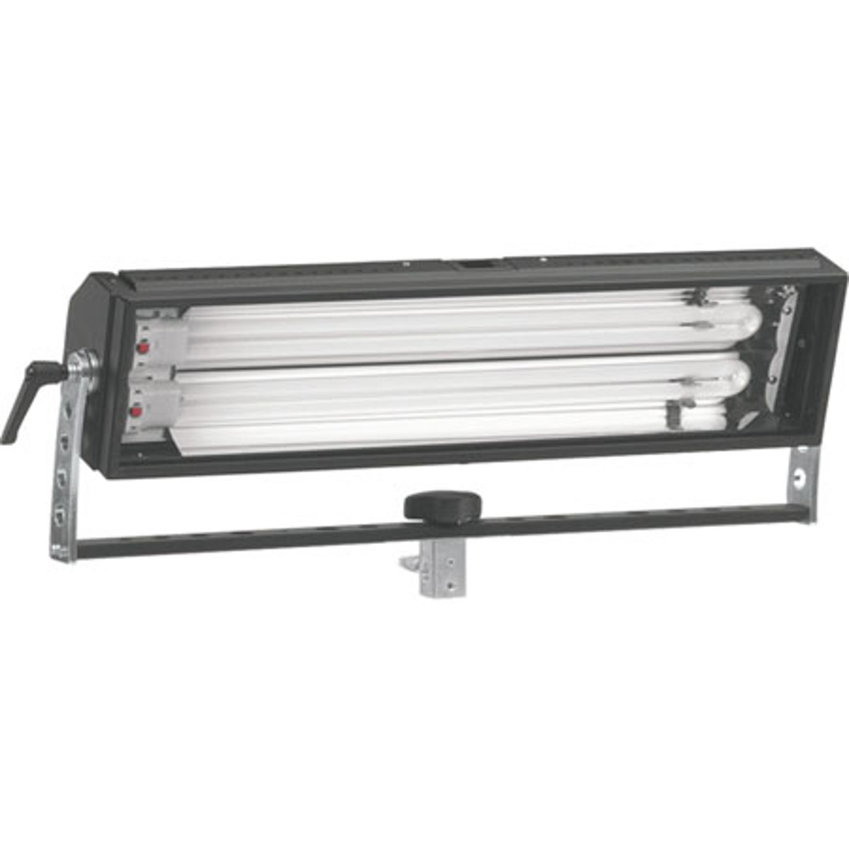 

Mole-Richardson Biax-2 Omni Fluorescent Light, Yoke, Local & DMX Dimming, 120VAC