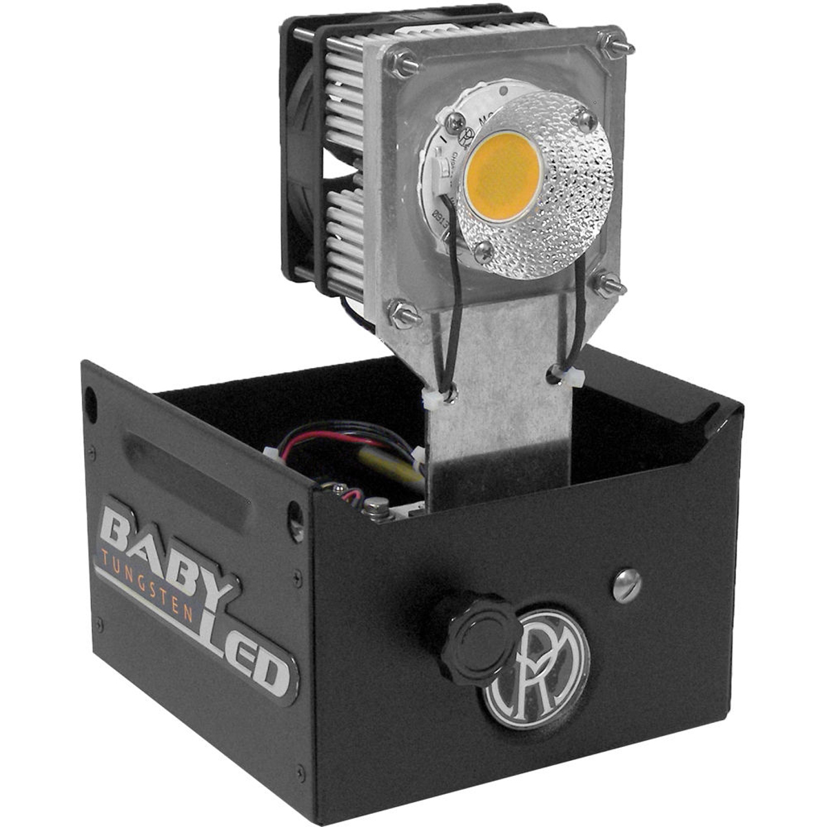 

Mole-Richardson 150W, BabyLED, Tungsten, 6 5/8 Fresnel-Retro Kit
