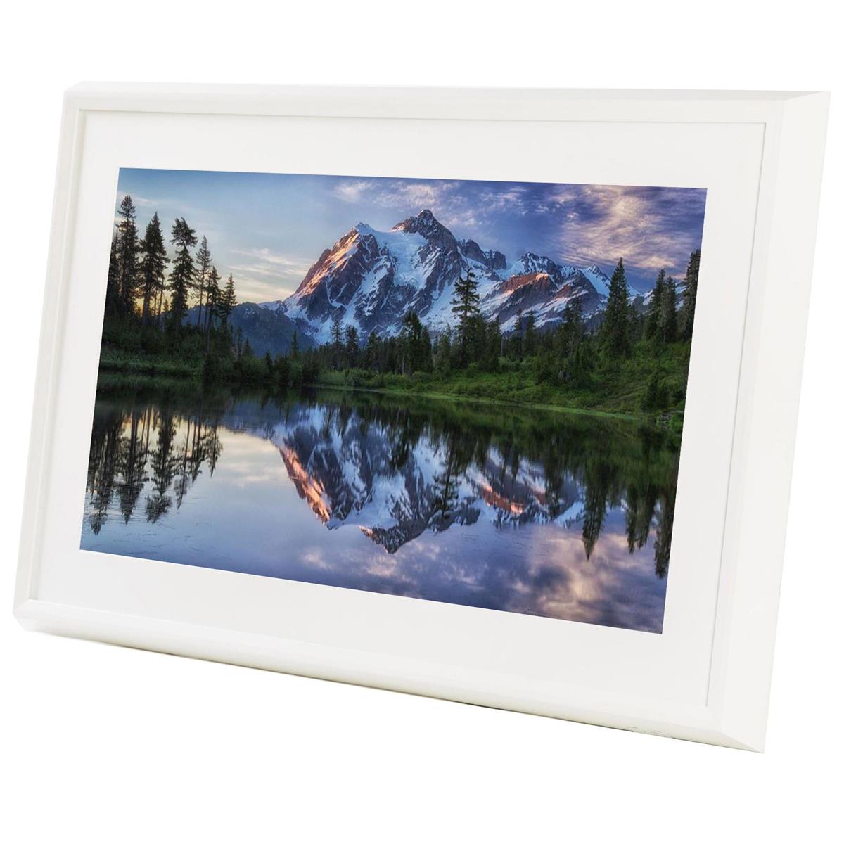 

Matrox Meural - Canvas Leonora 27" Widescreen LCD WiFi Digital Photo Frame - White