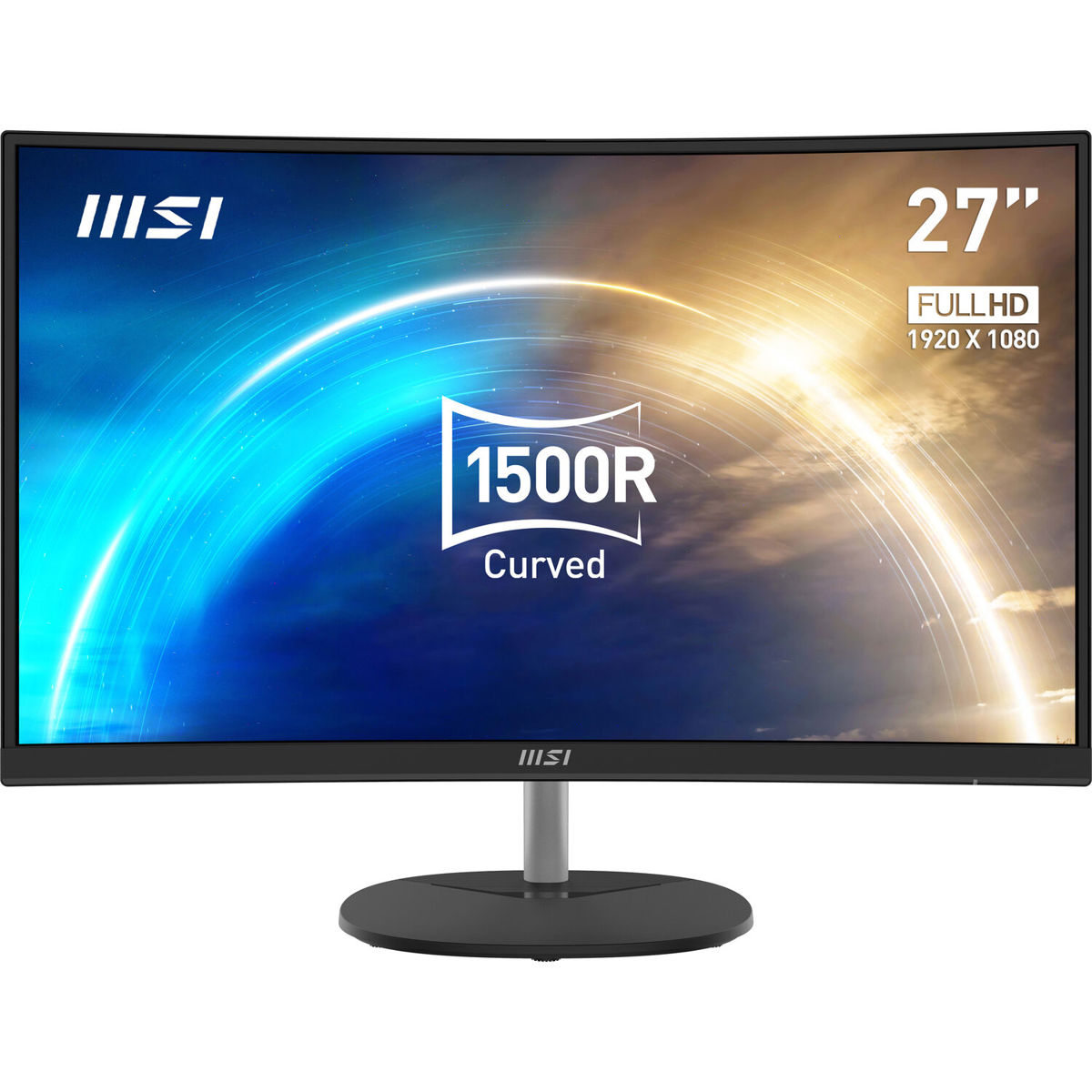 

MSI PRO MP271CA 27" 16:9 Full HD Curved VA LCD Monitor, Built-In Speakers, Black