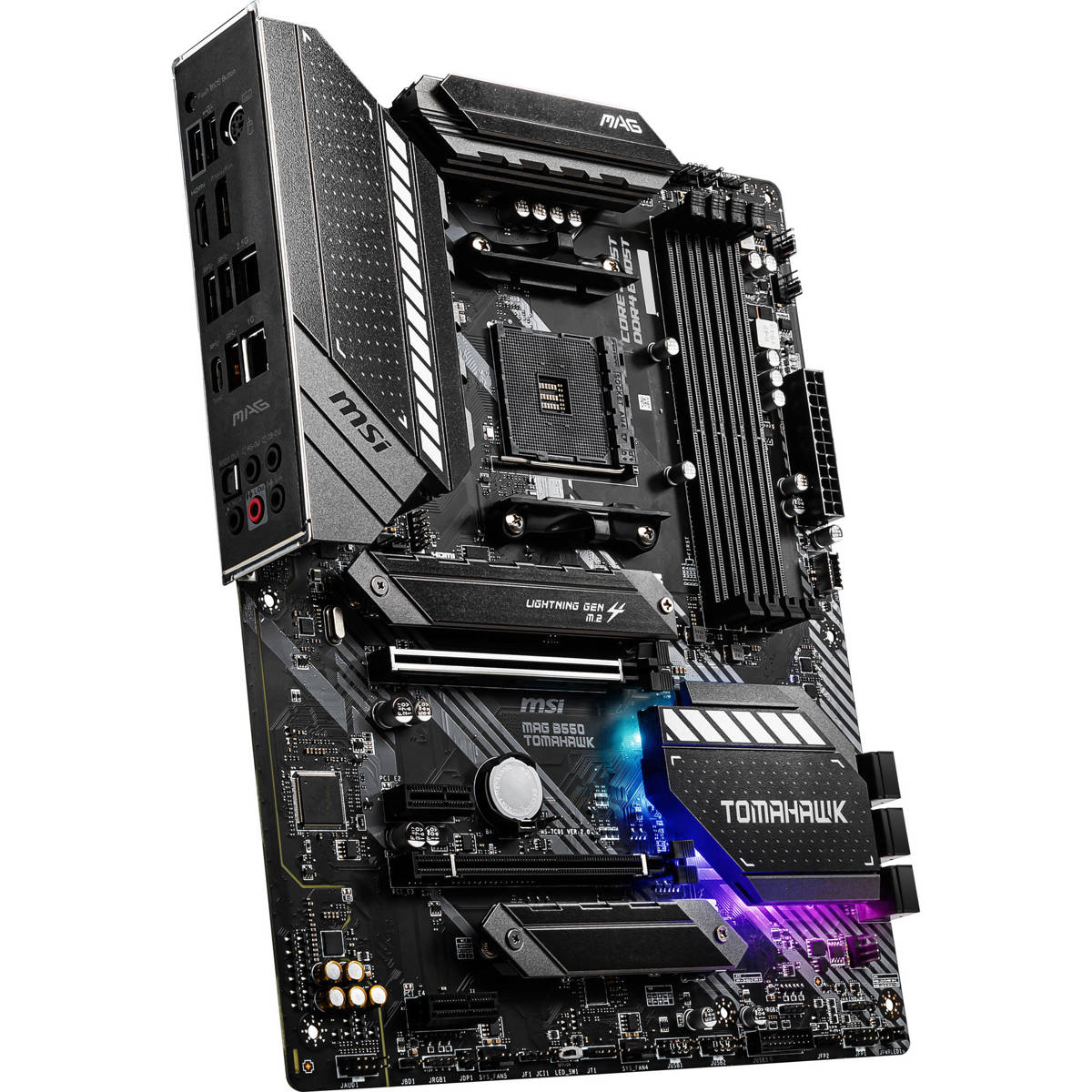 

MSI MAG B550 TOMAHAWK AM4 SATA 6Gb/s ATX Motherboard