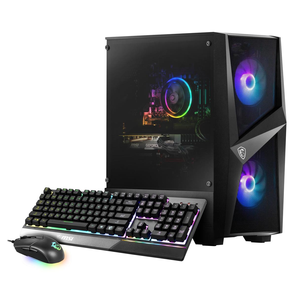 

MSI Codex R 12TC-047US Gaming Desktop, i5-12400, 16GB, 500GB SSD, RTX 3060, W11H