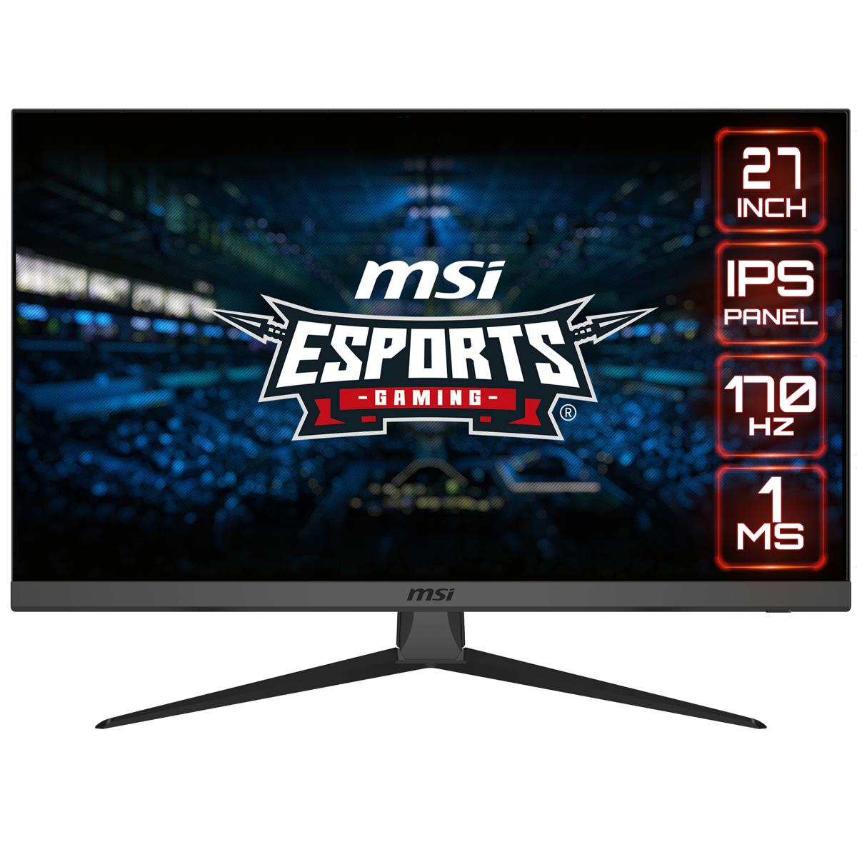 

MSI G2722 27" 16:9 Full HD 170Hz IPS Gaming Monitor, Metallic Black