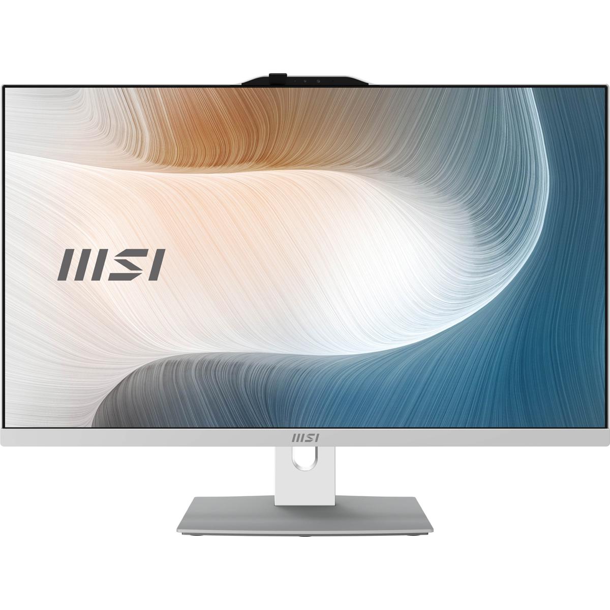 

MSI Modern AM272P 12M-028US 27" FHD AIO, i7-1260P, 16GB, 512GB SSD, W11H, White