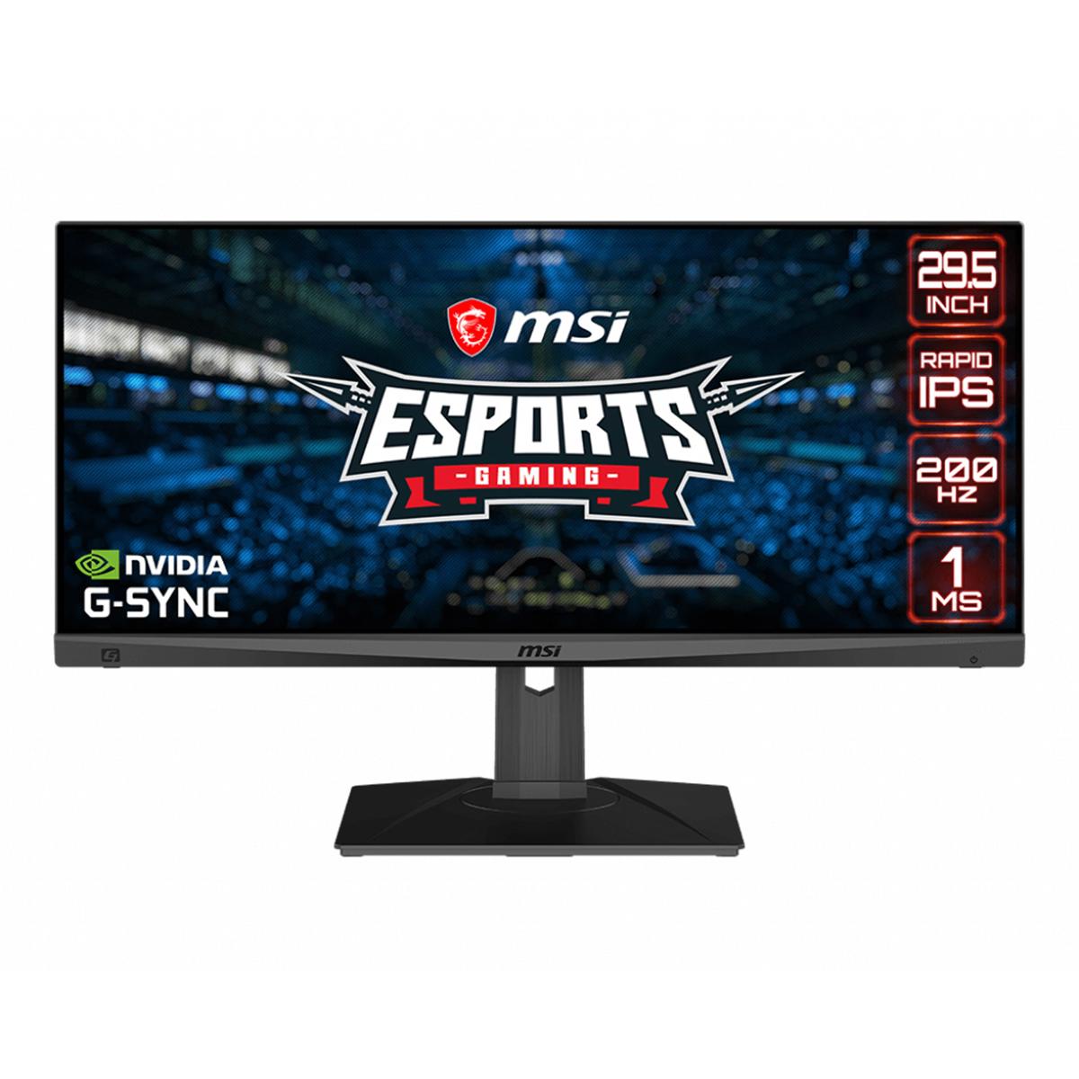 

MSI Optix MAG301RF 29.5" 21:9 UltraWide Full HD 200Hz IPS LCD HDR Gaming Monitor
