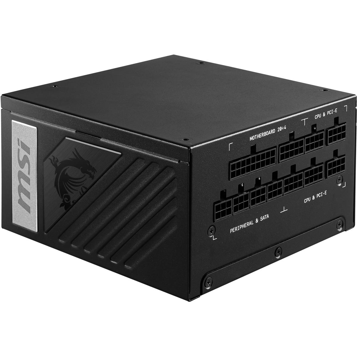 

MSI MPG A1000GF 1000W 80+ Gold Certified Modular ATX Power Supply Unit