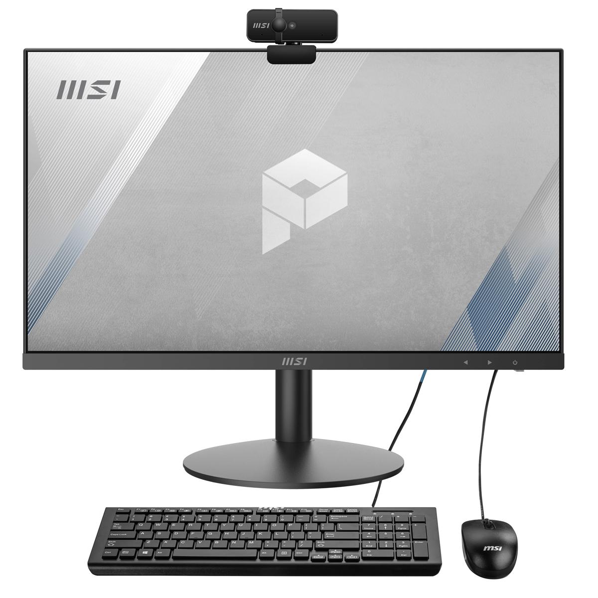 

MSI PRO AP241 11M-619US 23.8" FHD AIO Desktop, i5-11400, 8GB RAM, 500GB SSD,W11H