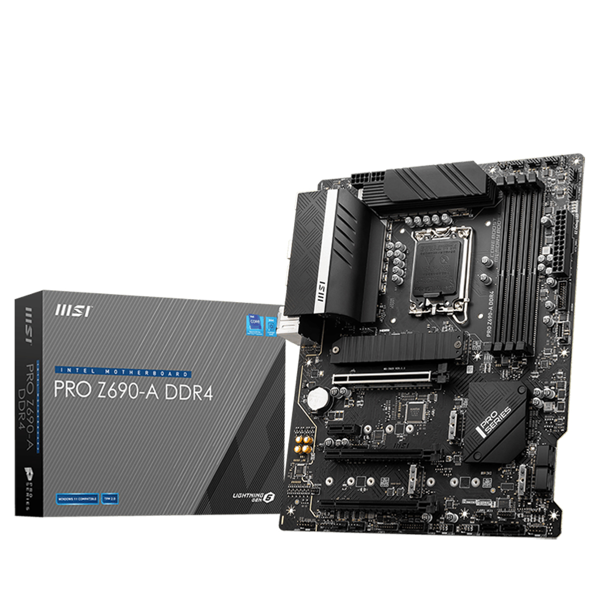 

MSI PRO Z690-A DDR4 LGA 1700 SATA 6Gb/s ATX Motherboard