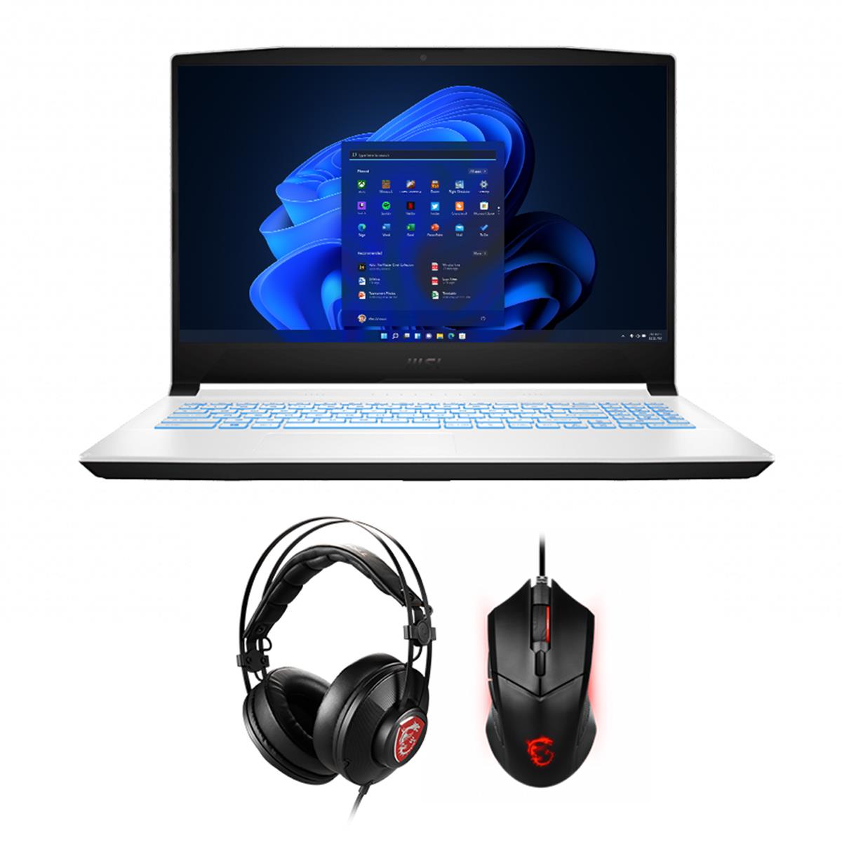 Image of MSI Sword 15 15.6&quot; FHD Gaming Laptop with Free Headset and Mouse