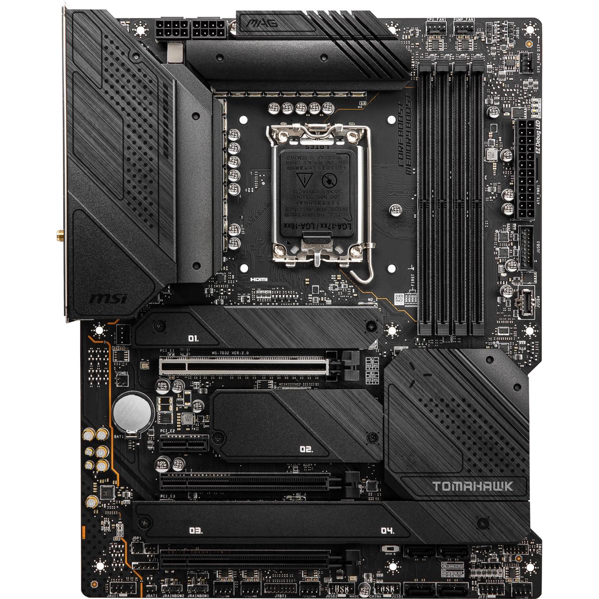 

MSI MAG Z690 TOMAHAWK Wi-Fi LGA 1700 SATA 6Gb/s ATX Motherboard