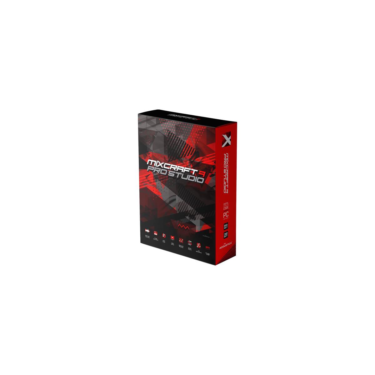 Mixcraft 9 Pro Studio Software, Electronic Download -  1017-19