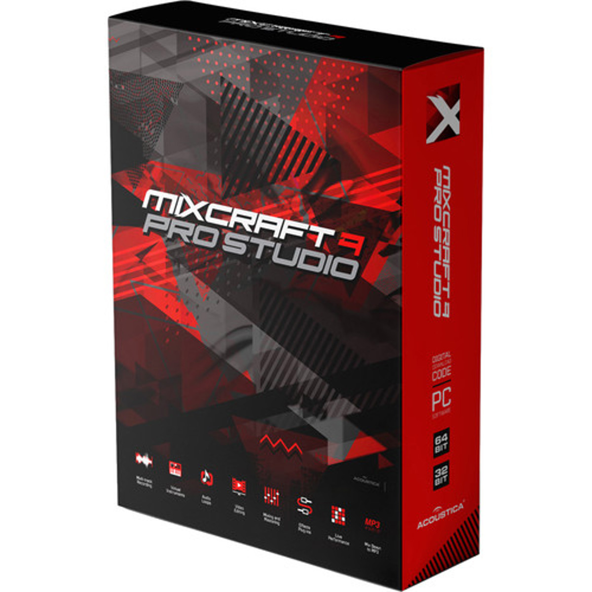 Mixcraft 9 Pro Studio Software, Electronic Download -  1017-19