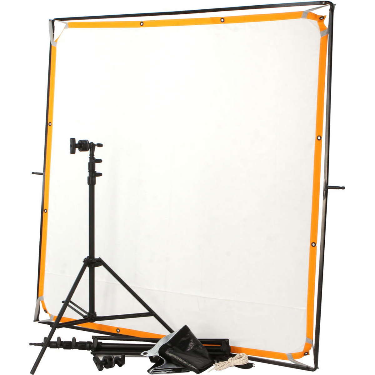 

Matthews 6x6' Light Duty Butterfly Kit w/Frame, Stands, Two Textiles,Storage Bag