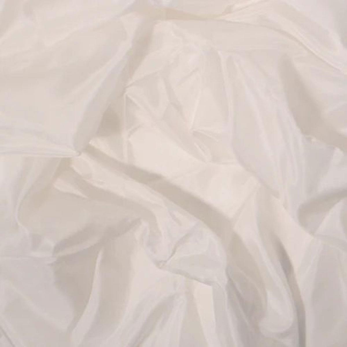 

Matthews 6x6ft China Silk White, Butterfly Fabric