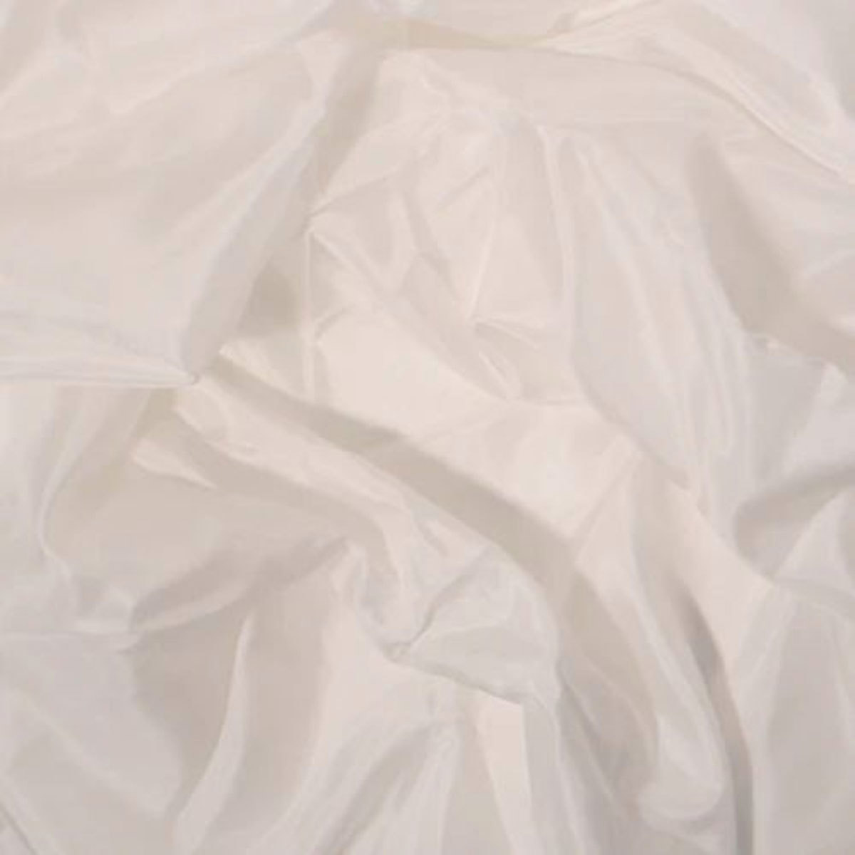 

Matthews 6x6ft China Silk White, Butterfly Fabric