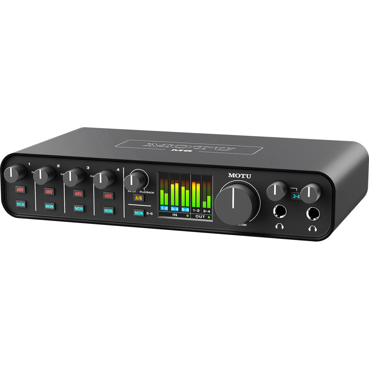 

MOTU M6 6x4 USB-C Audio/MIDI Interface
