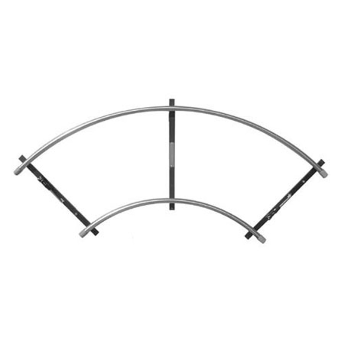 

Matthews Stainless 90 Degree Radius Steel Curved Track