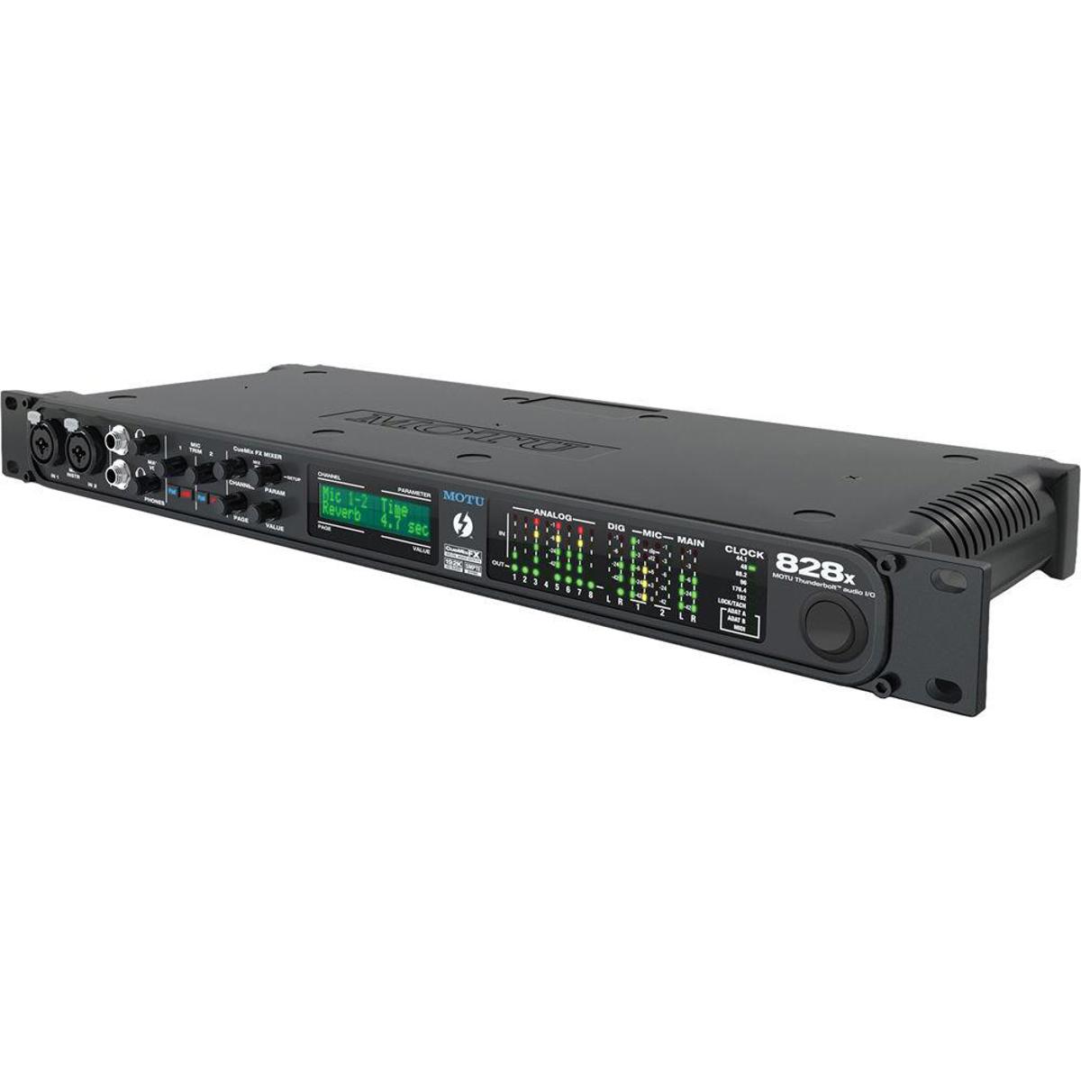 

MOTU 828x Professional 28x30 Audio Interface with Thunderbolt Technology